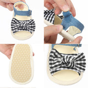 bow baby shoes