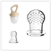 baby infant silicone pacifier wheat straw food feeder