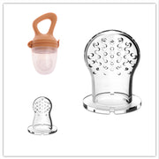 baby infant silicone pacifier wheat straw food feeder