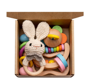 Small Teether Animals Baby Gift Box