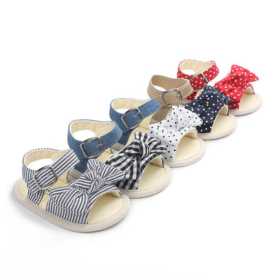 bow baby shoes