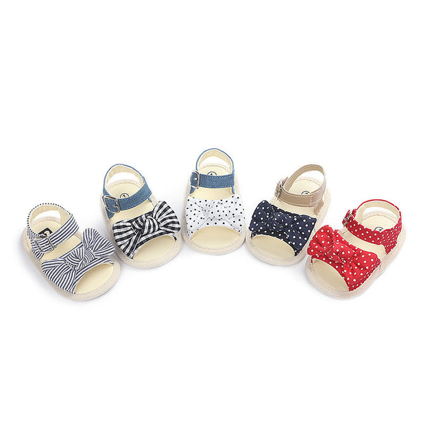 bow baby shoes